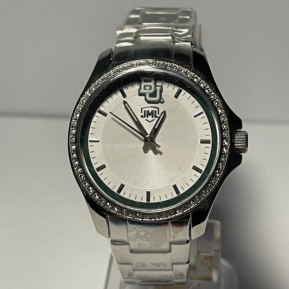 Baylor Bears OFFICIAL NCAA Stainless-Steel Watch by Jack Mason !!!NEW!!! - Picture 6 of 7